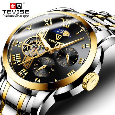 China Optional Color Waterproof Wrist Watch Mechanical Tourbillon Stainless Steel for sale