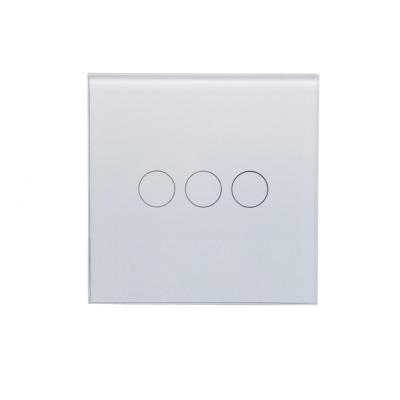 China Home Alexa/Google Enabled Smart Home Alexa Voice Control 1/2/3 Strip WiFi Lamp Switch/Zigbee Wall Smart Switch for sale