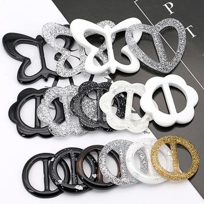 China Wholesale Custom Resin Clothing Accessories Belt Buckle Resin Scarf Buckle Ring for sale