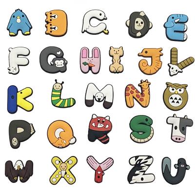 China Soft PVC shoes charms letters words pinocchio fits and ABC belt for shoes lace charms 23 Jordan bracelet bracelet custom for sale