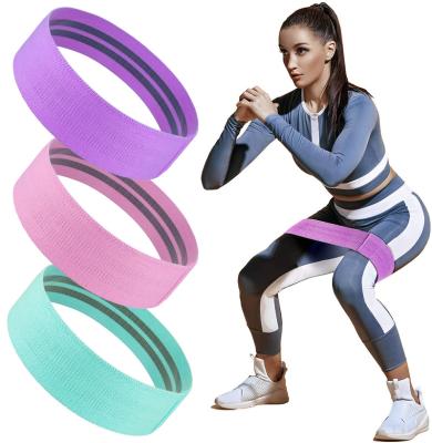 China Custom Logo Gym Exercise Gym Hip Circle Loop Booty Loop Booty Resistance Bands for sale