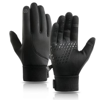 China Anti-skid Spring Autumn Touch Screen Winter Anti Slip Outdoor Sports Warm Gloves Touch Screen Winter Unisex Gloves for sale