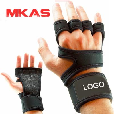 China Anti-Slip Customized Logo Gym Available Custom Sport Gloves for sale