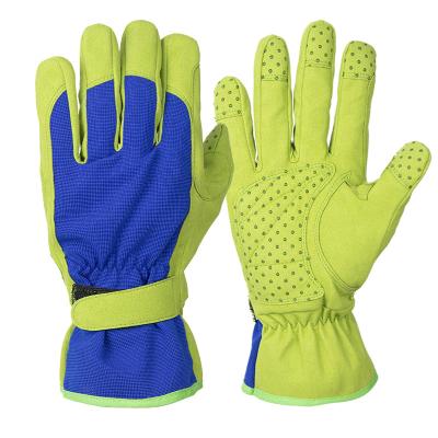 China Garden Work Custom Gardening Gloves For Women Ladies Logo Work Thorn Proof Garden Gloves for sale