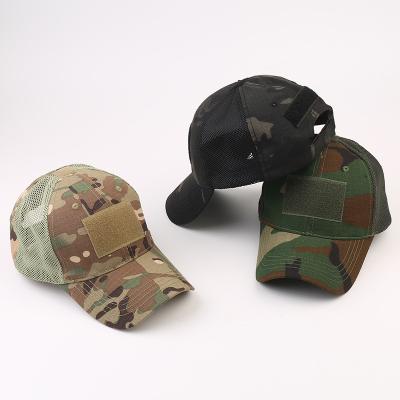 China JOINT Logo High Quality Custom Logo 6 Panel Men's Custom Camouflage Hat Baseball Camouflage Hat for sale