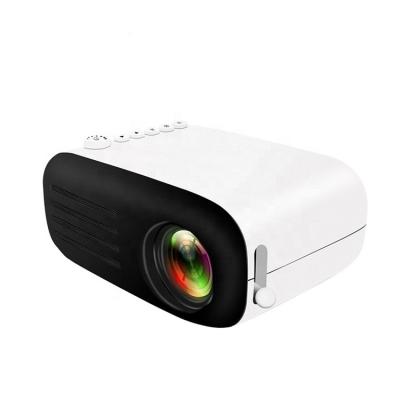 China Short Throw Mini Portable Home Media Player 600 Lumen Support 1080P HD USB LED Projector for sale