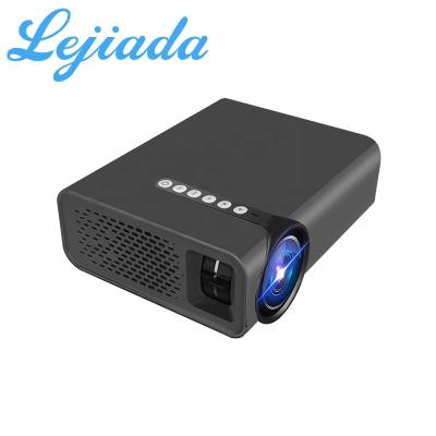 China USB Home System HD 480P Portable Cinema Movie Projector With Short Throw LED Phone for sale