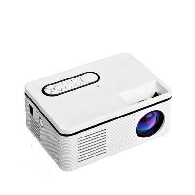 China Smallest Home VCR Projector Short Built-in Speaker Mini LED Media Player Portable Throw Projector for sale