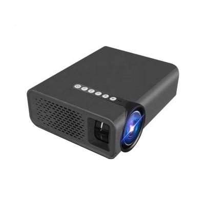 China Home System HD 480P Cinema Movie Movie Portable LCD Projector With USB Short Throw LED Phone for sale