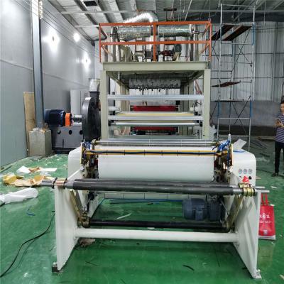 China Factory fast delivery nonwoven fabric machinery equipment /gooq quality blown meltblown nonwoven production line for sale for sale