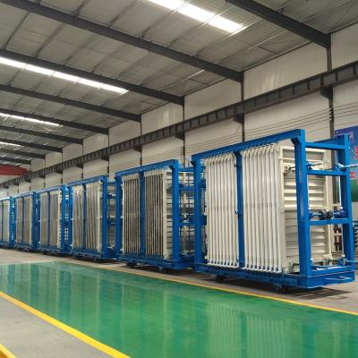 China Interior and exterior wall fiber cement board sandwich panel production line / lightweight concrete wall panel making machine for sale