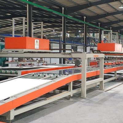 China Easy operation fireproof magnesium board production line/hpl MgO board sanding machine for sale