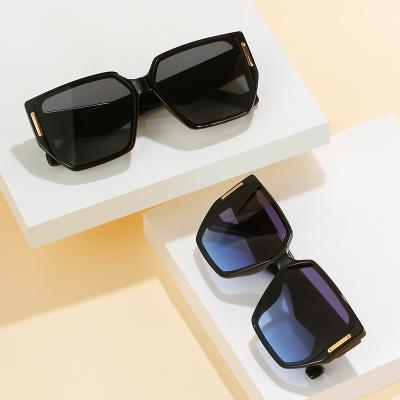 China Wholesale Men's Plastic Classic Square Shape Sunglasses Cheap Promotion Fashion Sun Glasses for sale