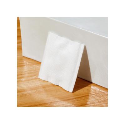 China Simple Style High Quality Disposable Eco Friendly Rectangle Daily Cleaning Cosmetic Cotton Pads for sale