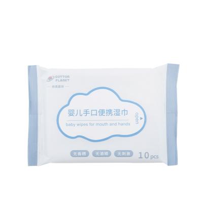 China Hot Selling Good Quality Cleaning No Stimulation Dispenser Skin Friendly Cotton Wet Towel For Face for sale