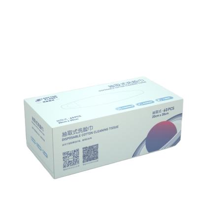 China White Disposable Bathroom Environmental Friendly Supplier Disposable Face Towel for sale