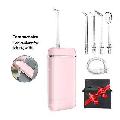 China 360 Rated Spout OEM Portable Waterproof Teeth Clean USB Wireless Oral Care Irrigation Water Flosser Dental Pick For Dental Clinic for sale