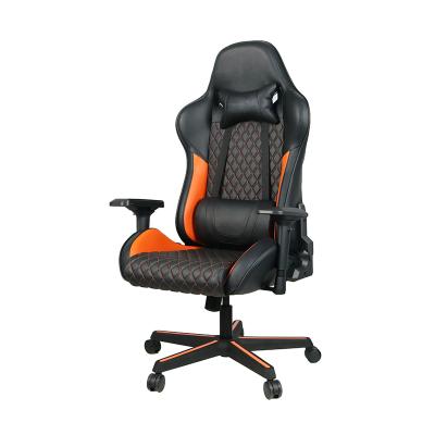 China (Height)Adjustable Massage Gaming Chair with Extended Back Footrest High Back Computer Chair with Lumbar Support and Headrest for sale