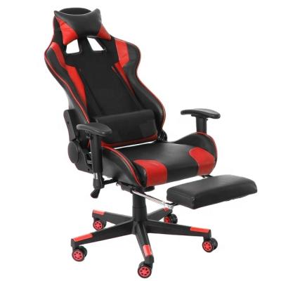 China (Height)Adjustable Computer Gaming Chair Swivel Internet Cafes Play Gaming Chairs With Footrest for sale