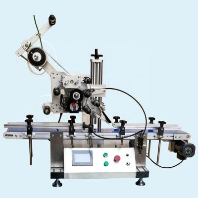 China CLOTHING Automatic Small Bottle Sticker Labeling Machine, Shanghai Factory Price, CE Standard for sale