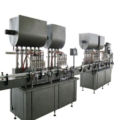 China Fully automatic GARMENT mushroom sauce filling capping machine, glass bottle filling machine, CE standard for sale