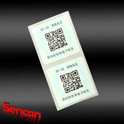 China Small size waterproof/waterproof fast delivery custom rfid sticker anti-theft tags for sale