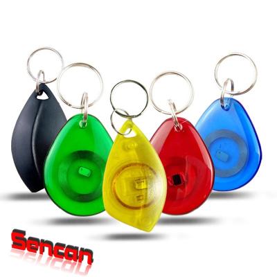 China Waterproof / weatherproof most cost effective 125khz /13.56mhz keyfob for rfid access control large in stock for sale