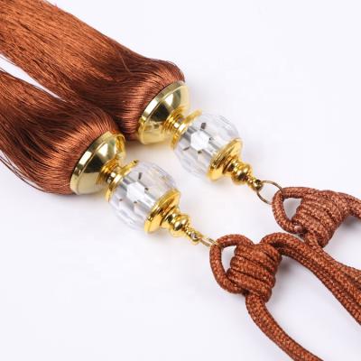 China Wholesale Curtain Tiebacks and Curtain Home Decor Decoration Tassels Home Accessories Decorations with Bead for sale