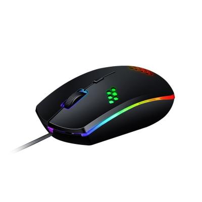 China Hot Sale High Quality M55 Gaming Mouse Wired Gaming Mouse With Cool RGB Effect for sale