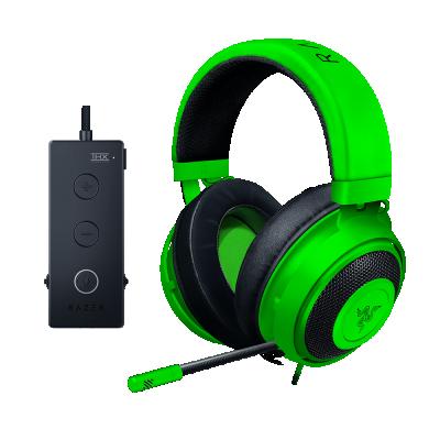 China Minerva Offer Durable Razer Kraken Tournament Edition - Gaming Green Wired Headset with Ergonomic USB Audio Controller for sale