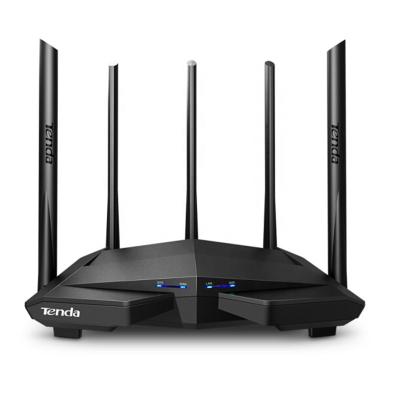 China Tenda AC11 Router Gigabit Home Version 2.4GHz 5GHz WiFi 1167Mbps with High Gain 5*6dBi Antennas Wider Coverage Shipping to Russia for sale