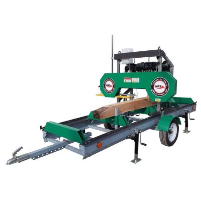 China Horizontal Horizontal Bandsaw Mill Portable Band Sawmill for sale