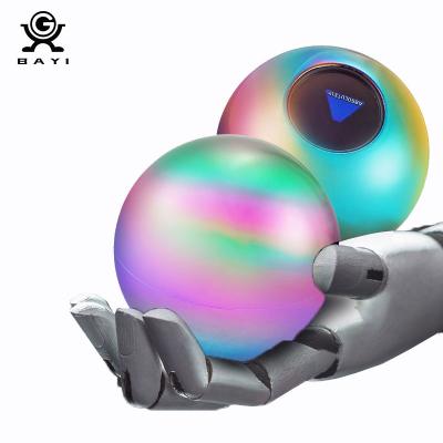 China Promotional Educational Toy Customized Logo Kids Creative Customized Magic Ball Answer Talking Talking Ball Predicted Toy With Colorful Printing for sale