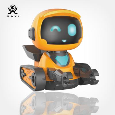 China Cool Led Lights/Dynamic Sound Effects Kids Electric Toy New Tracking Toys Line Follower Smart Robots Kids With Inductive Puzzle Drawbot, Stem Robot Toy for sale