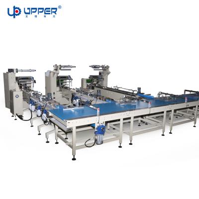 China Automatic Multifunction Packaging Food Chocolate Wafer Cookies Cake Packing Line Machinery for sale