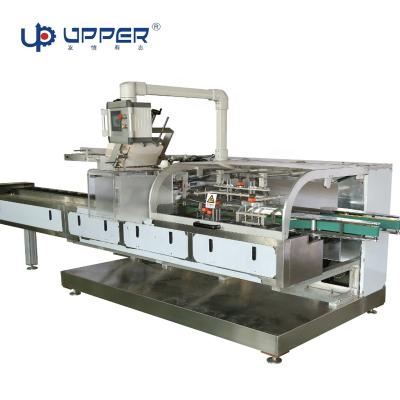 China Automatic Food Carton Box Packing Machine Cardboard Box Making Machine for sale