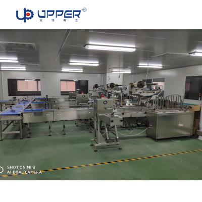 China High Chemical Output Multifunctional Horizontal Flow Biscuit Cake Food Sachet Packaging Machine for sale