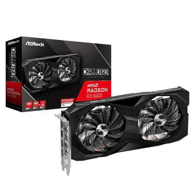 中国 Hot sale asrock 6600 new workstation asrock 6600 clb 8g gpu amd graphics card gamming 販売のため