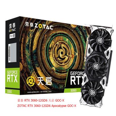 China Workstation RTX 3060 Good Quality 8G 12G D6 X Gaming Graphics Card Top Selling 3060TI Video Card for sale