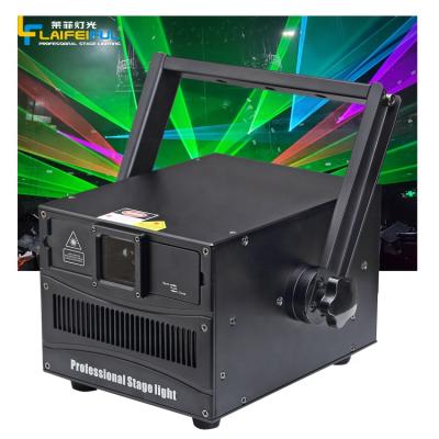 China Strobe Laser Diode 532nm 3W Green Ilda DMX Laser Controller 40k Laser Light Projector for sale