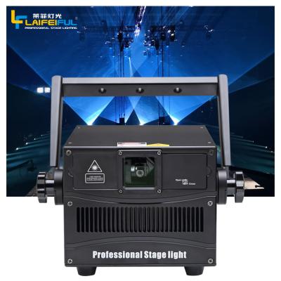 China Beam Disco Equipment 6w Full Color Programmable Laser Light And RGB Animation Effect Laser Light for sale