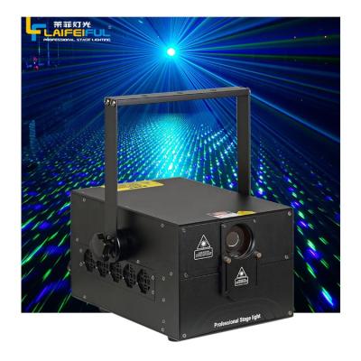 China 128 Models DJ Equipment 10watt RGB Scanner Rotating Gobo Laser Light Nightclub Laser Light Show System for sale