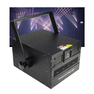 China Outdoor club rgb animation laser oem laser light projector bar led 3d 10w dmx laser lighting for sale