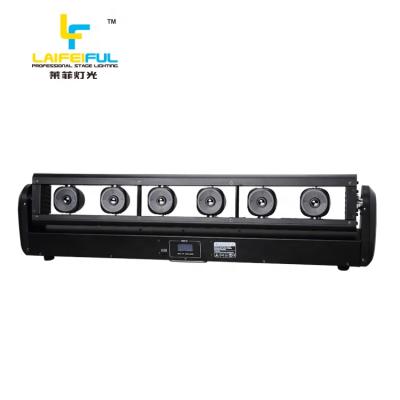 China 3 Watt DJ Blue Moving Head Beam Laser Club Laser Color Show 6 Heads Wholesale for sale