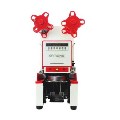 China manual beverage cup sealing machine for farmers market for sale