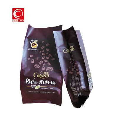 China High Quality Moisture Proof Kraft Paper Gusset Side Bag/Customized Pillow Pouch Pouch/PE Gusset Side Pouch for sale