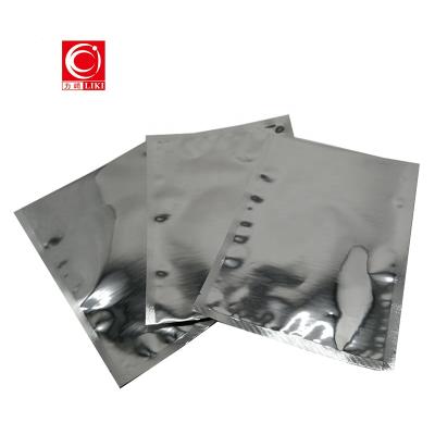 China Barrier OEM Custom Printed Plastic 3 Side Heat Seal Bag For Sale 3 Side Seal Bag Factory / From China for sale