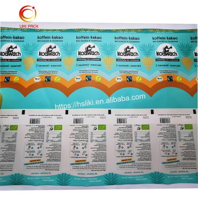 China Food Packaging Roll Flim And PE Material Clear Plastic Roll for sale