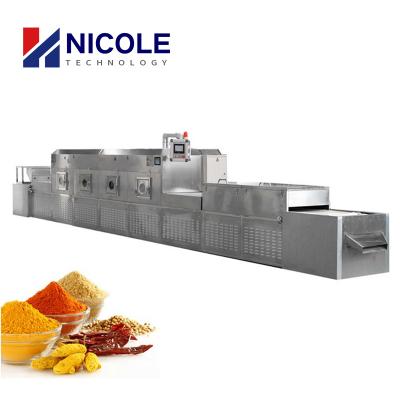 China Industrial Microwave Spice Cool Drying Dehydration Machine Microwave Dryer for sale