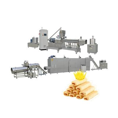 China Spices Corn Puffed Extruder Making Machine Puffed Rice Snacks Making Machine for sale